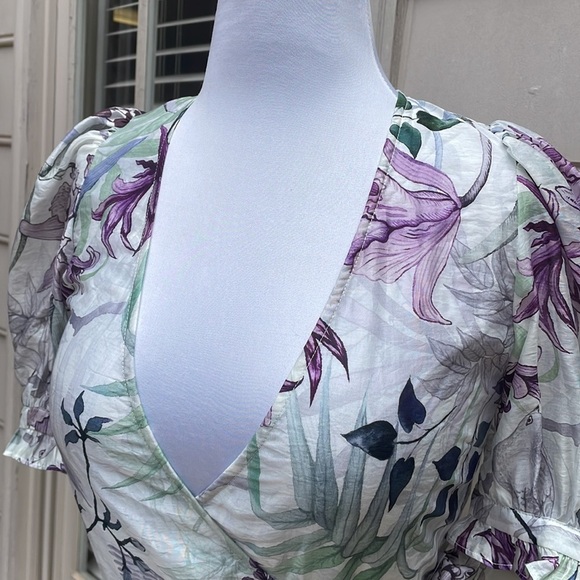 NWT- H&M Wrap Dress Size XXS - Picture 3 of 12